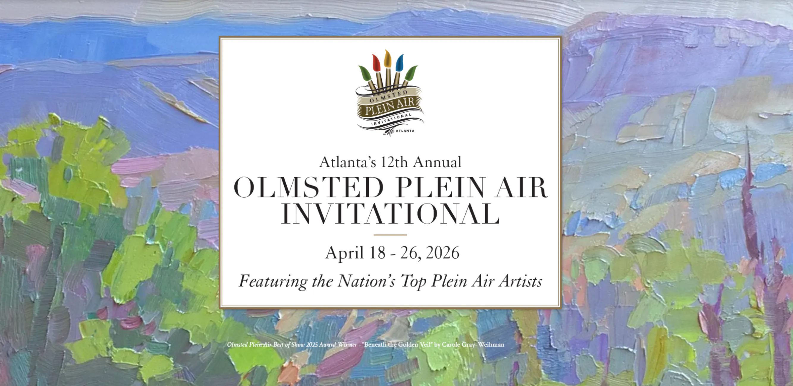12th Annual Olmsted Plein Air Invitational