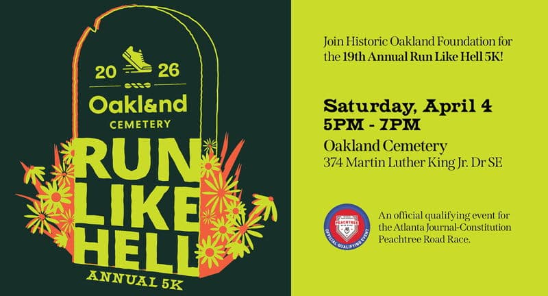 Run Like Hell 5k at Oakland Cemetery